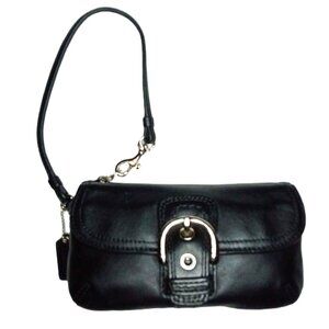 Coach Vintage Black Soho Wristlet